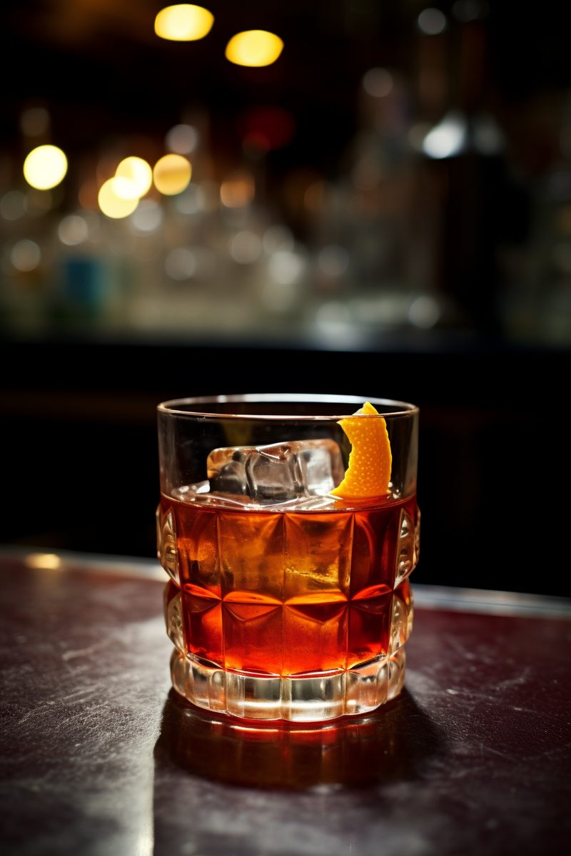 Bronx Cocktail made with Gallon House Gin and Üla Orange Liqueur